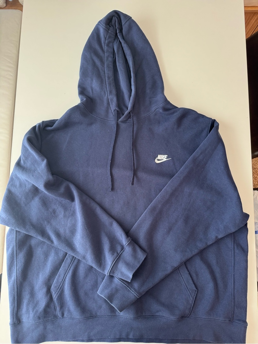 Nike Men's 3XL Big And Tall Blue Hoodie